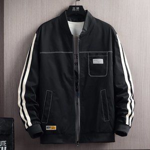 Casual sports versatile men's baseball collar jacket young men's jacket